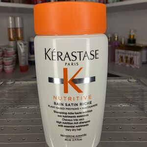 Nutritive Bain Satin Riche Shampoo - Orange & White